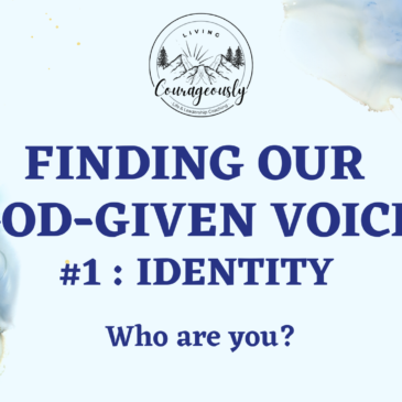 PDF WORKSHEET: Finding Our God-Given Voice #1 Identity